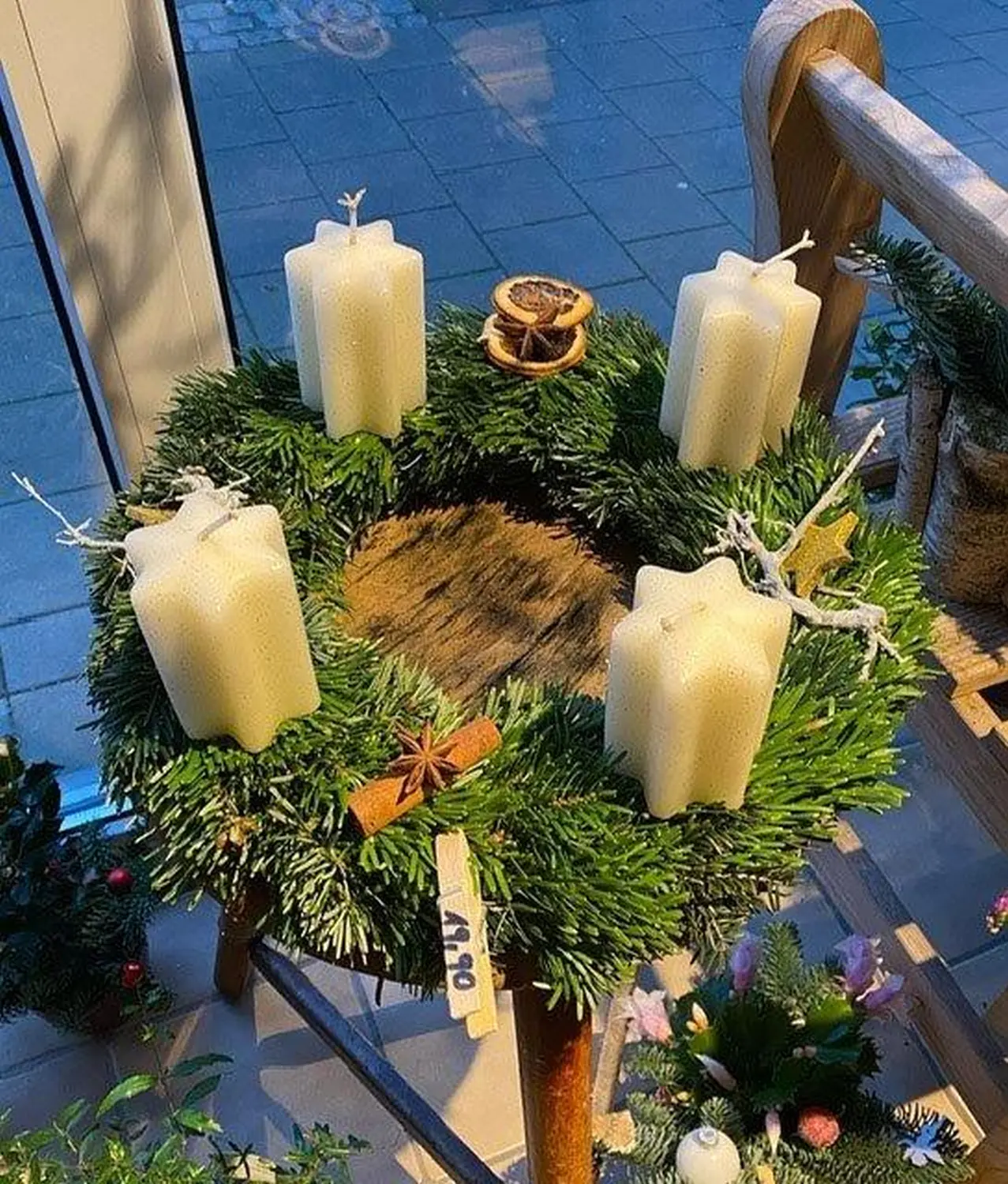 Weihnachtenfloristik